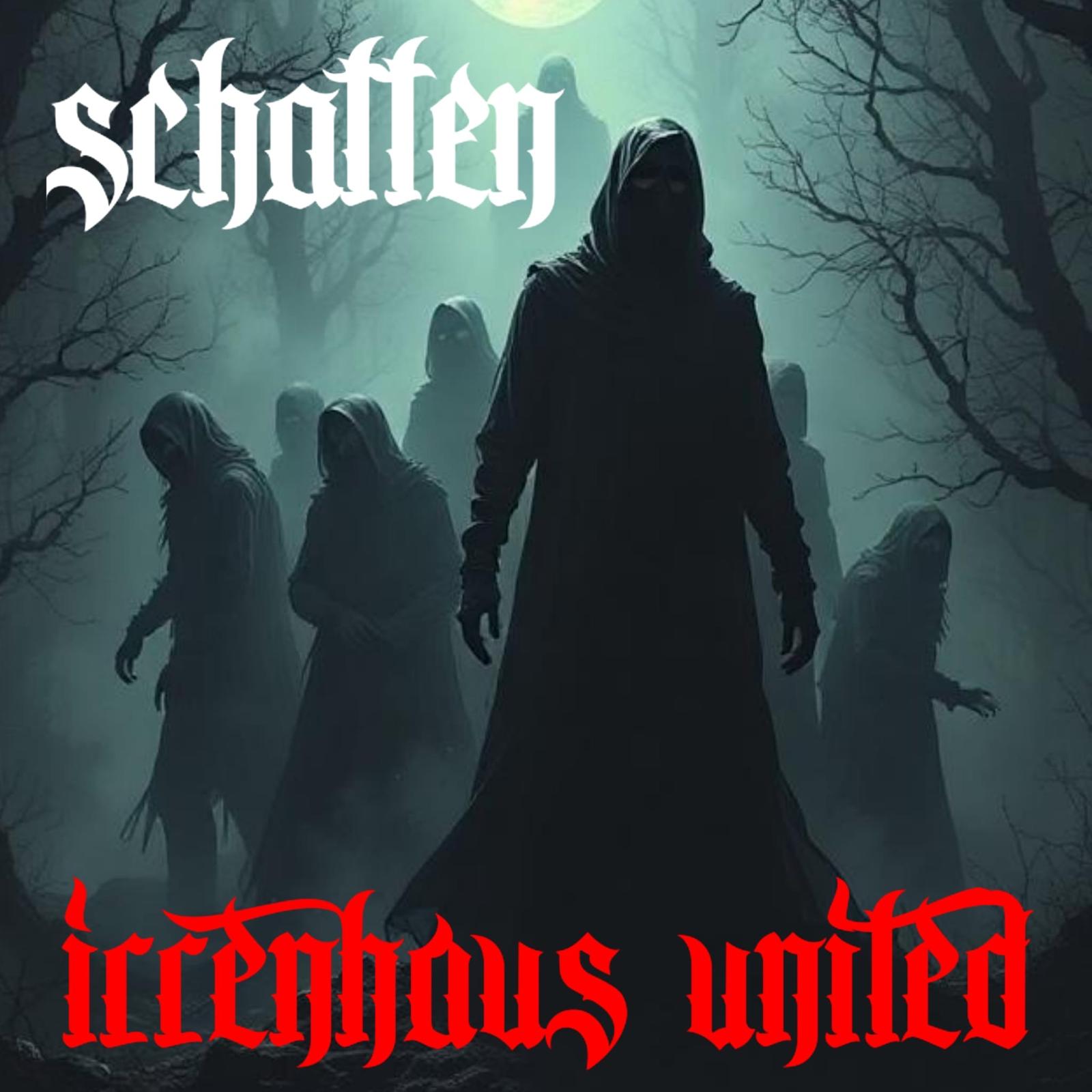 Album Cover Schatten von Irrenhaus United